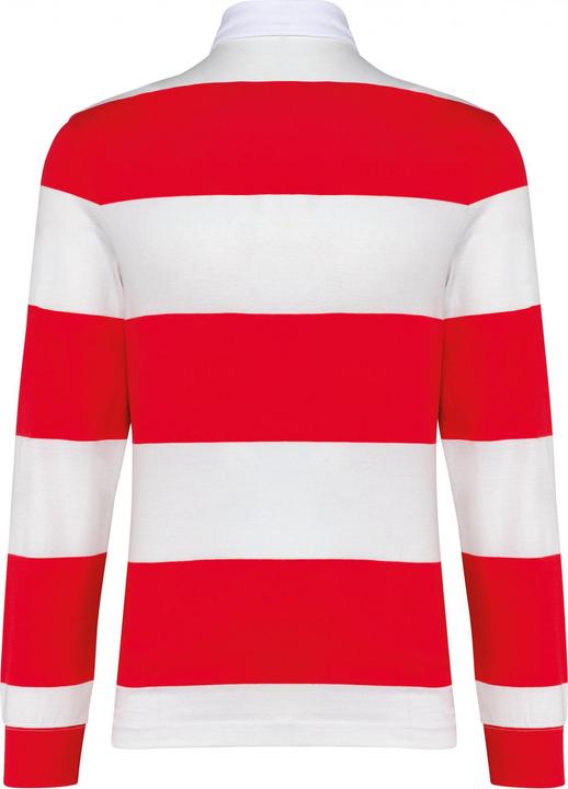 Produktbild Kariban Gestreiftes Poloshirt langarm (XS)