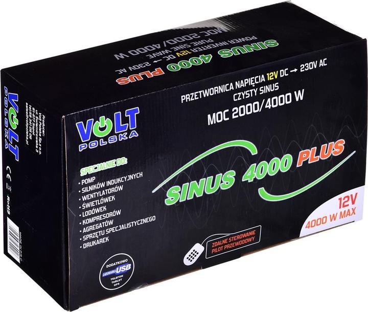 Actual product image Volt Polska Przetwornica SINUS PL 4000 12/230V