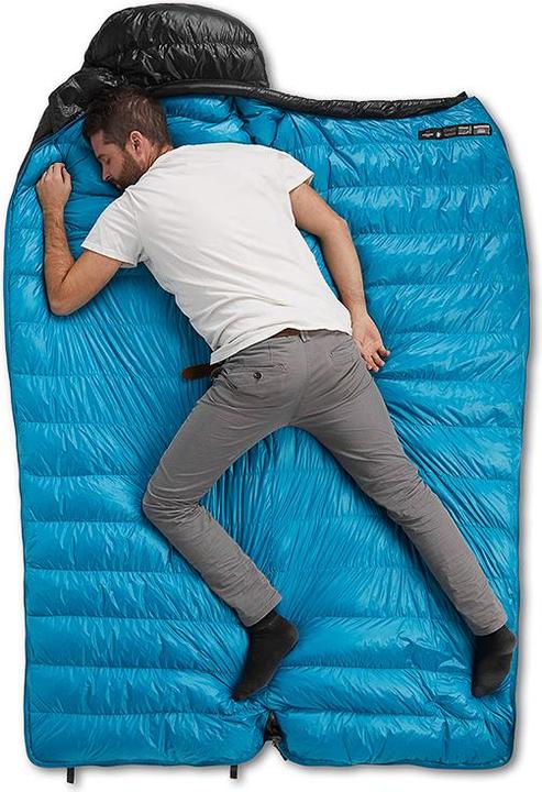 Produktbild Naturehike CW400 Square Down Sleeping Bag CW400L/Black/650 Duck Down