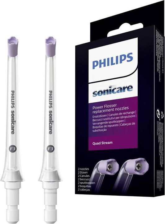 Actual product image Philips Sonicare 2 nozzles Oral Irrigator nozzle (Oral irrigator attachments)
