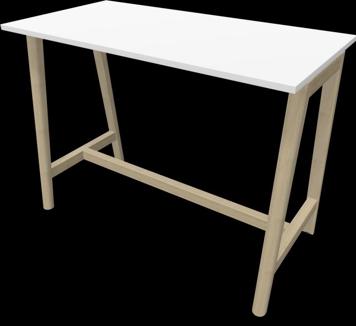 White, Ash natural light grey stained