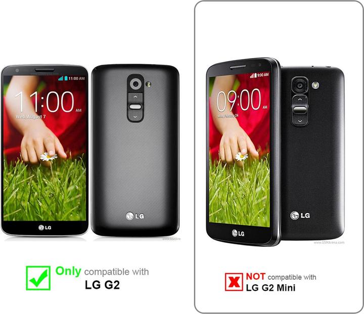 Produktbild Cadorabo TPU Brushed Cover (LG G2)