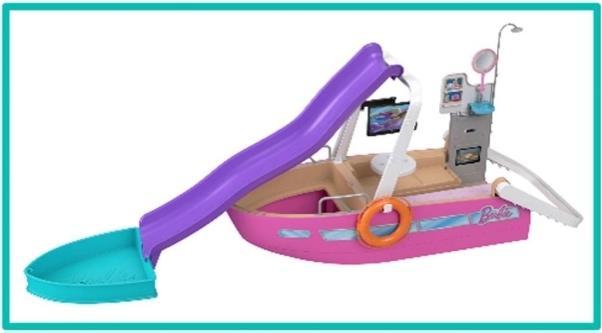Actual product image Barbie Playset Dream Boat™