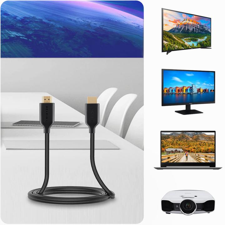 Produktbild Belkin HDMI (Typ A) — HDMI (Typ A) (2 m, HDMI)