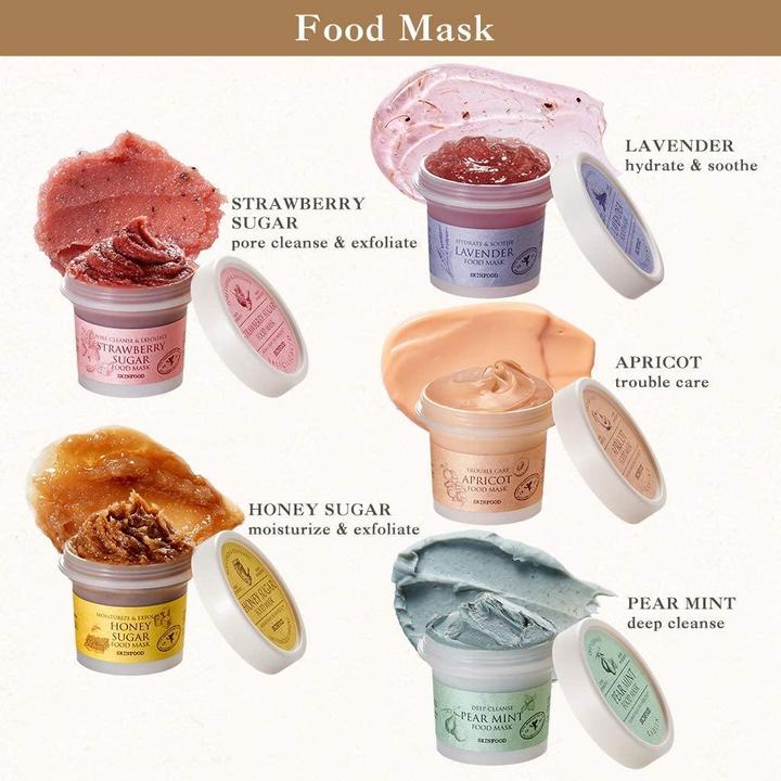 Actual product image Skinfood Food Mask Strawberry Sugar