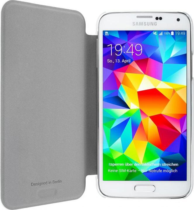 Produktbild Artwizz SmartJacket für Galaxy S5 Weiss (Samsung Galaxy S5)