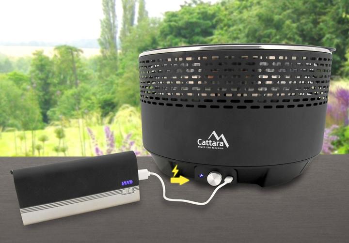 Actual product image Cattara Charcoal KEG table grill