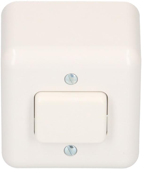 Actual product image Mica 1-gang insert changeover switch