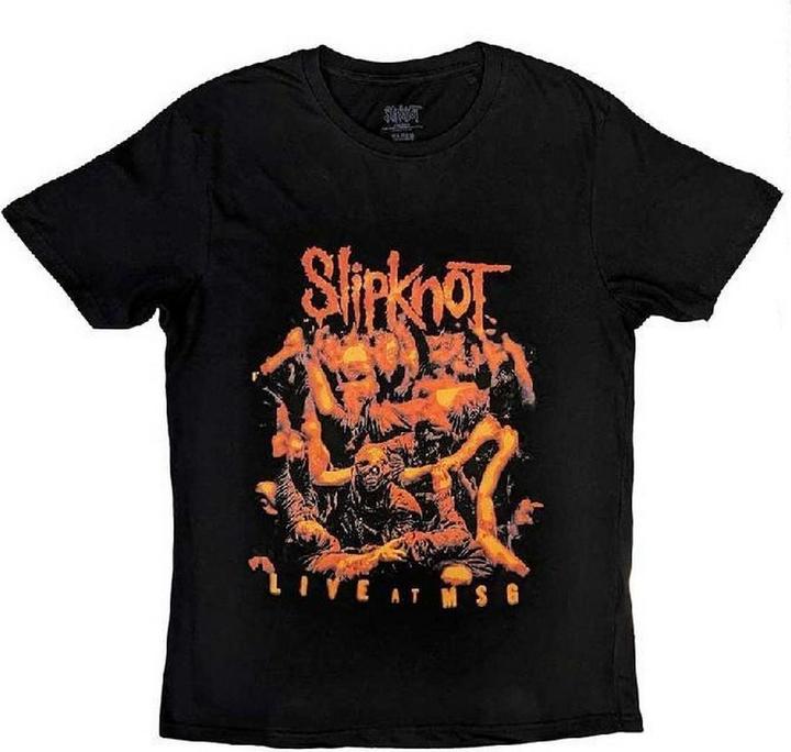 Actual product image Slipknot Unisex Adult Live At MSG T-Shirt (XXL)