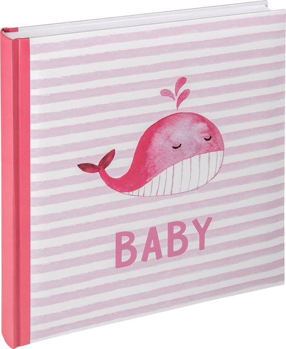Produktbild Walther Design Sam 28x30,5 50 weisse Seiten Babyalbum UK183R (28 x 30.5 cm)