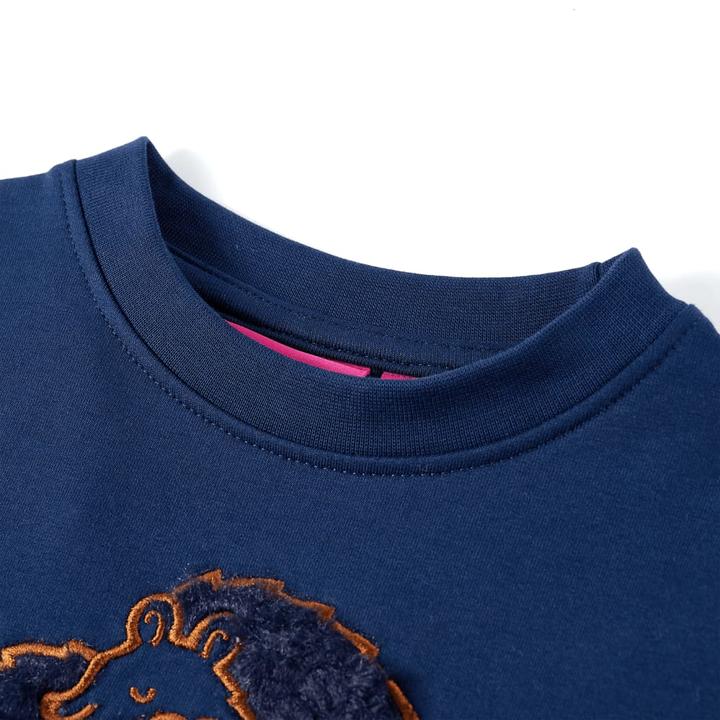 Produktbild VidaXL Kinder-Sweatshirt Marineblau 92,Material: 95 % Baumwolle. 5 (92)