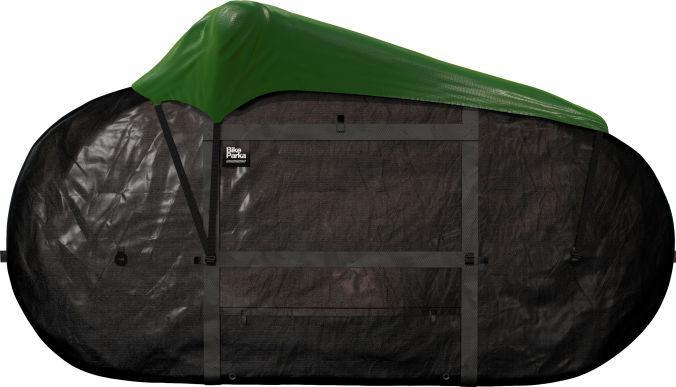Actual product image BikeParka Bike cover BIKE HOOD Green
