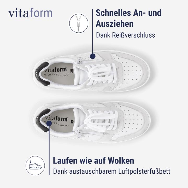 Actual product image Vitaform Gender Sneaker Nappa Leather Soft (39)