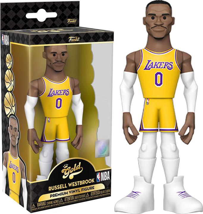 Immagine prodotto Funko NBA - LA Lakers - Russell Westbrook Vinyl Gold Figure 13 cm dall'assortimento (CE'21)