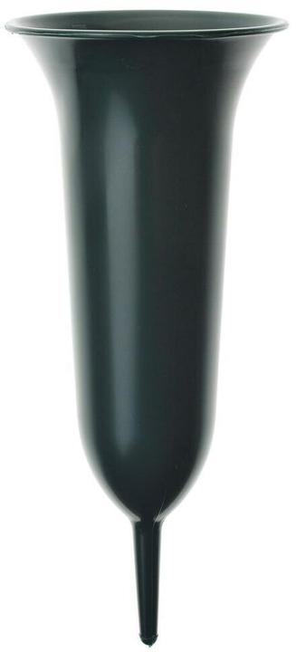 Immagine prodotto Opiflor Vaso tombale Trompus, 31 cm verde scuro (1 x, 12,5 x 12,5 x 32 cm, 5 l)