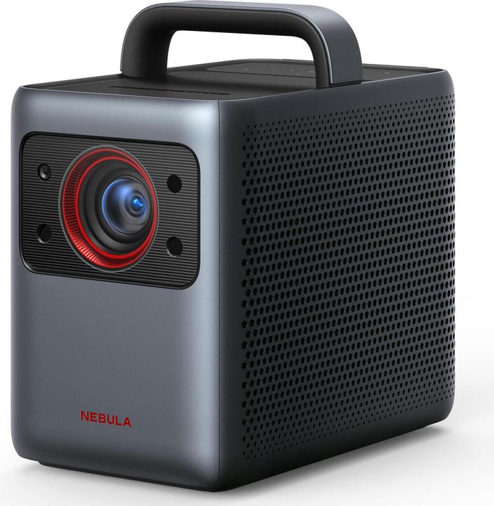 Nebula Cosmos Laser 4K black mobile projector 4K UHD 2200 ANSI Lumen HDR10 Dolby Audio