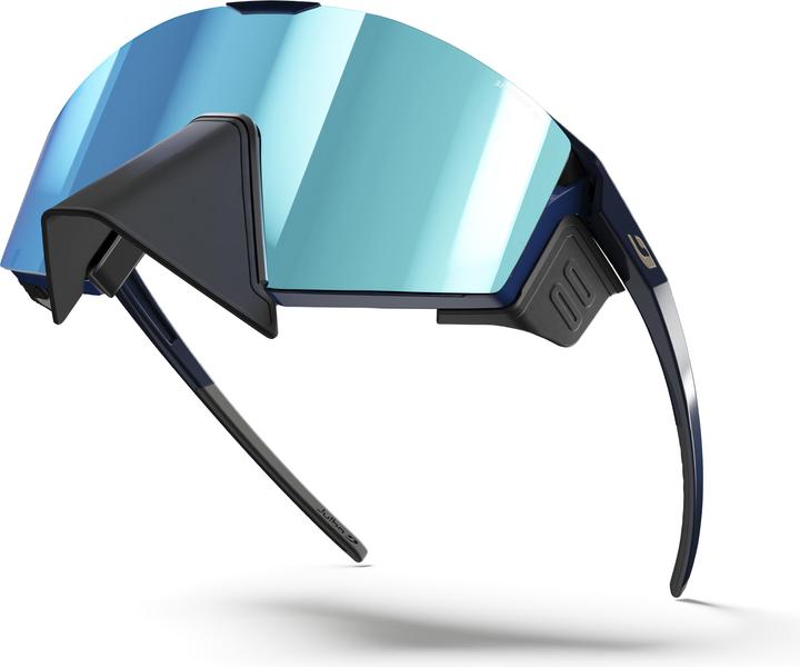 Produktbild Julbo Edge Cover Blau Grau Spectron HD 4 Polarized (Anthracite, Matt Blue, Blau)