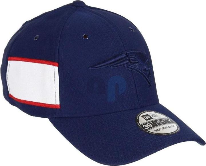 Produktbild New Era NFL - New England Patriots - 2018 Color Rush 39Thirty Cap Blau SM (54, 55, 56, 57)