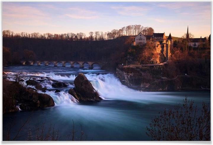 Produktbild Trenddeko Rheinfall (100 x 70 cm)