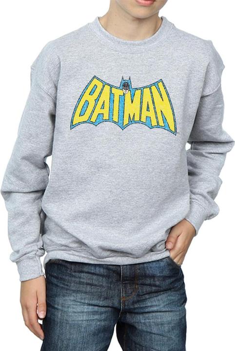 Image du produit - Sweat BATMAN CRACKLE LOGO - Garçon (152, 158)