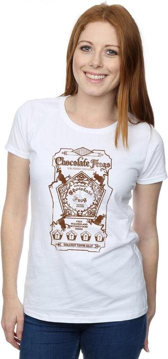Immagine prodotto Chocolate Frogs Mono Label Maglietta Donna (S)