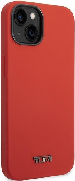 Actual product image Tumi TUHCP14SSR iPhone 14 6,1" czerwony/red hardcase Liquid Silicone (Apple iPhone 14)