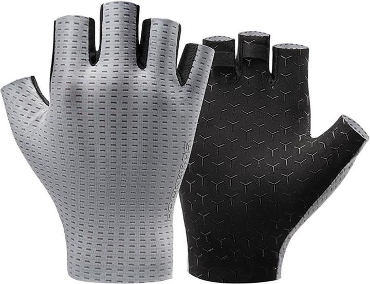 Produktbild Rockbros Breathable Short Finger Cycling Gloves, Size: XXL - Gray (XXL)