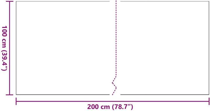 Immagine prodotto VidaXL Sean (1 x, 200 x 100 cm)