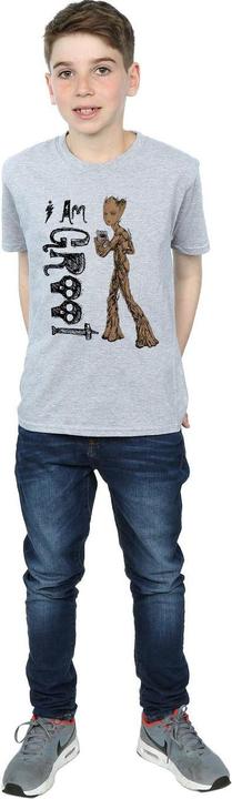Image du produit - T-shirt AVENGERS INFINITY WAR AM TEENAGE GROOT - Garçon (140, 146)