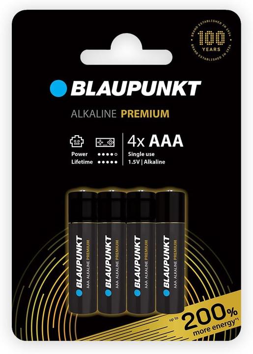 Image du produit Blaupunkt Premium Power 4x LR03 (AAA) (4 pcs, AA)