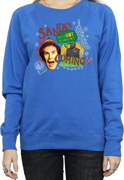 Actual product image Elf Womens/Ladies North Pole Sweatshirt (XL)