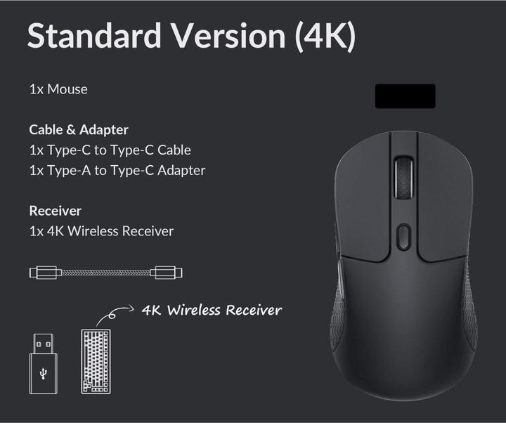 Actual product image Keychron M3 4K (Wireless, Cable)
