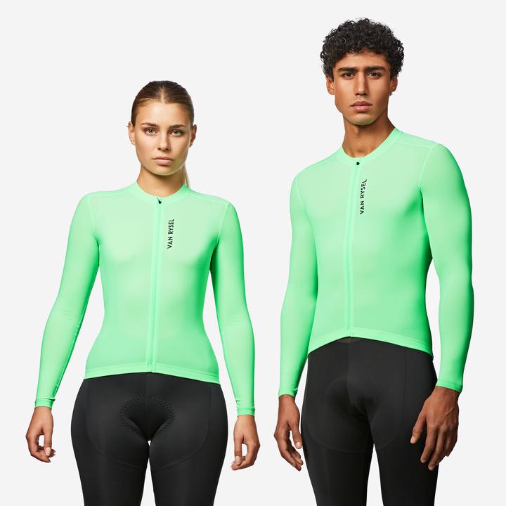 Immagine prodotto Van rysel Radtrikot Rennrad langarm Sommer RCR 2 Unisex Grün (S)