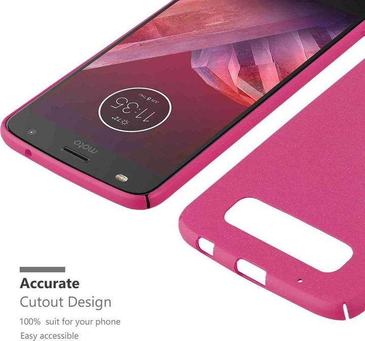 Actual product image Cadorabo Hard Cover Frosty Cover (Motorola Moto Z2 Play, Motorola Moto Z2 Force)