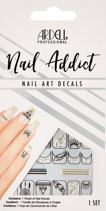 Actual product image Ardell Nail Art Sicker Boho Chic (Artificial nails)