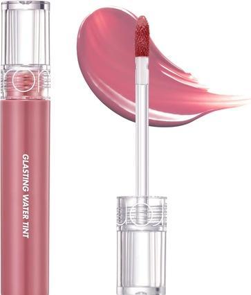Rom&Nd Glasting Water Tint - New 4 Colors for Glossy, Plumping Lips, Long-Lasting