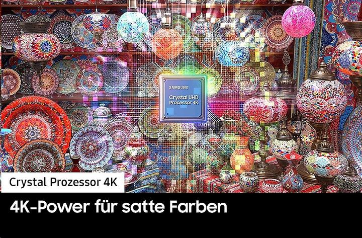 Actual product image Samsung Series 7 UE65CU7170U, 165.1 cm 4K TV 2023 Europees model (65", CU7170, LED, 4K, 2023)