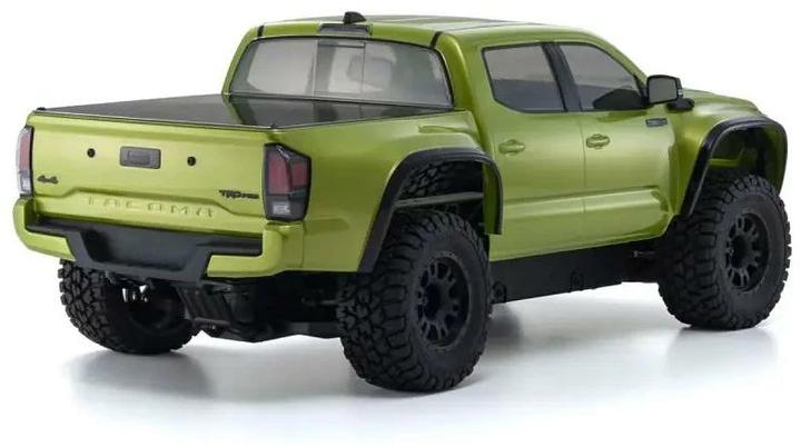 Actual product image Kyosho Trophy Truck Toyota Tacoma TRD Pro KB10L Green, ARTR, 1:10 (ARR Almost Ready to Run)