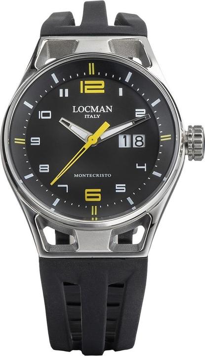 Actual product image Locman Italy Men's Watch Montecristo 41 mm Ref. 0546A (Analogue wristwatch, 41 mm)