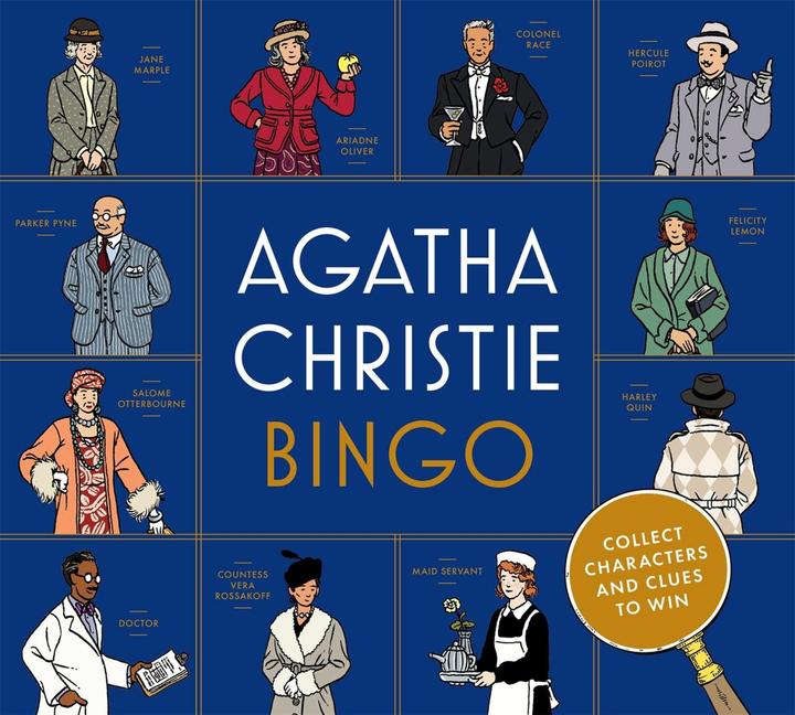 Actual product image Agatha Christie Bingo (English, Agatha Christie Ltd, 2022)