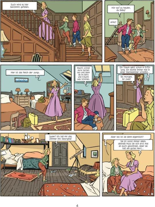 Produktbild Fünf Freunde 1: Fünf Freunde erforschen die Schatzinsel (Deutsch, Enid Blyton, 2019)