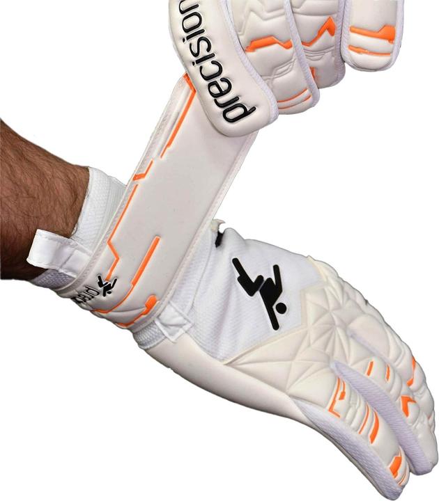 Actual product image Precision Childrens/Kids Fusion X Pro Negative Contact Duo Grip Goalkeeper Gloves (7)
