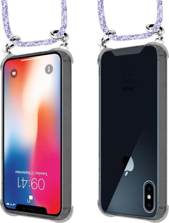 Produktbild Cadorabo TPU Handy Kette SILBER Cover