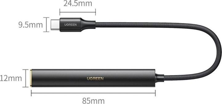 Immagine prodotto Ugreen Adattatore audio da maschio tip-C a jack 3,5 mm DAC Amplificatore CM545