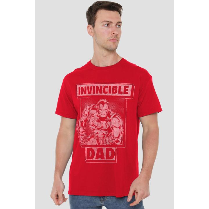 Produktbild Iron Man Invincible Dad TShirt Vatertag (M)