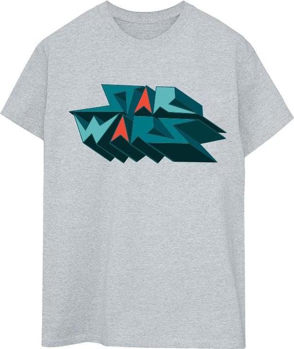 Star Wars Edgy Block Logo TShirt