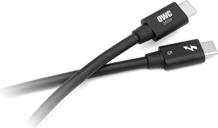 Actual product image OWC Thunderbolt 5 / USB-C Cable - 0.3 m (0.30 m, USB 4.0)
