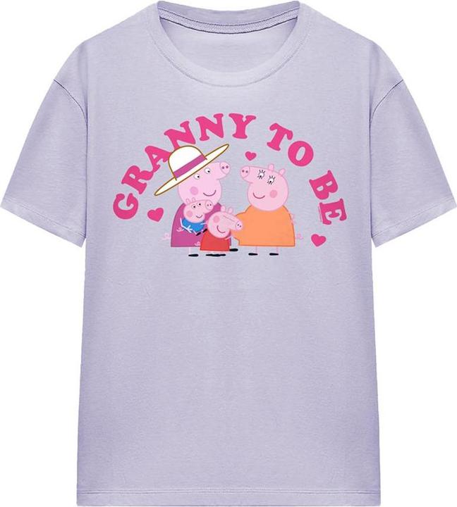 Immagine prodotto Peppa Pig Granny To Be Maglietta Nonna Pig Adulto Unisex (S)