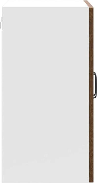 Immagine prodotto VidaXL Pensile da cucina con anta in vetro Kalmar marrone effetto rovere (60 x 31 x 60 cm)