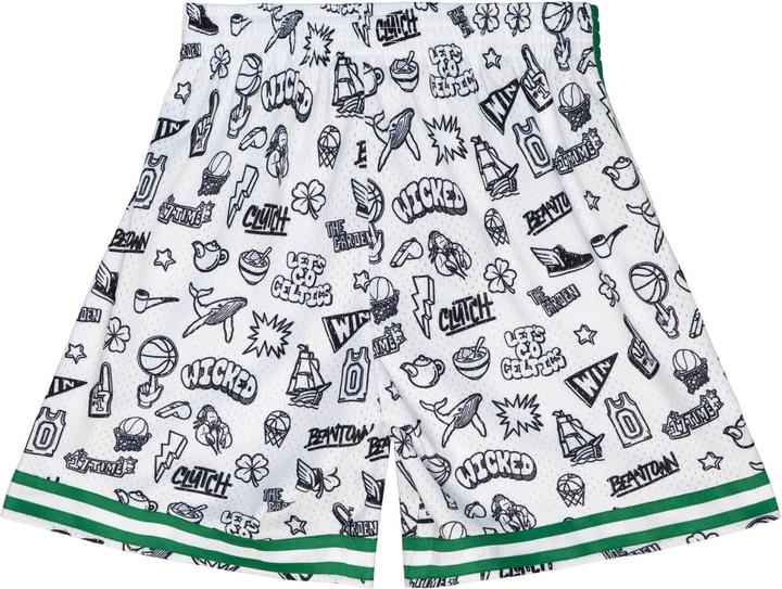 Produktbild Mitchell & Ness DOODLE Swingman Boston Celtics Shorts - XL (XL)